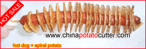 Tornado Potato Twister Chips Cutter Machine Price Potato Chips